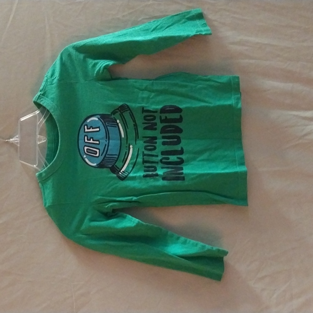 Boys OshKosh Originals green long sleeve tee shirt size 5T